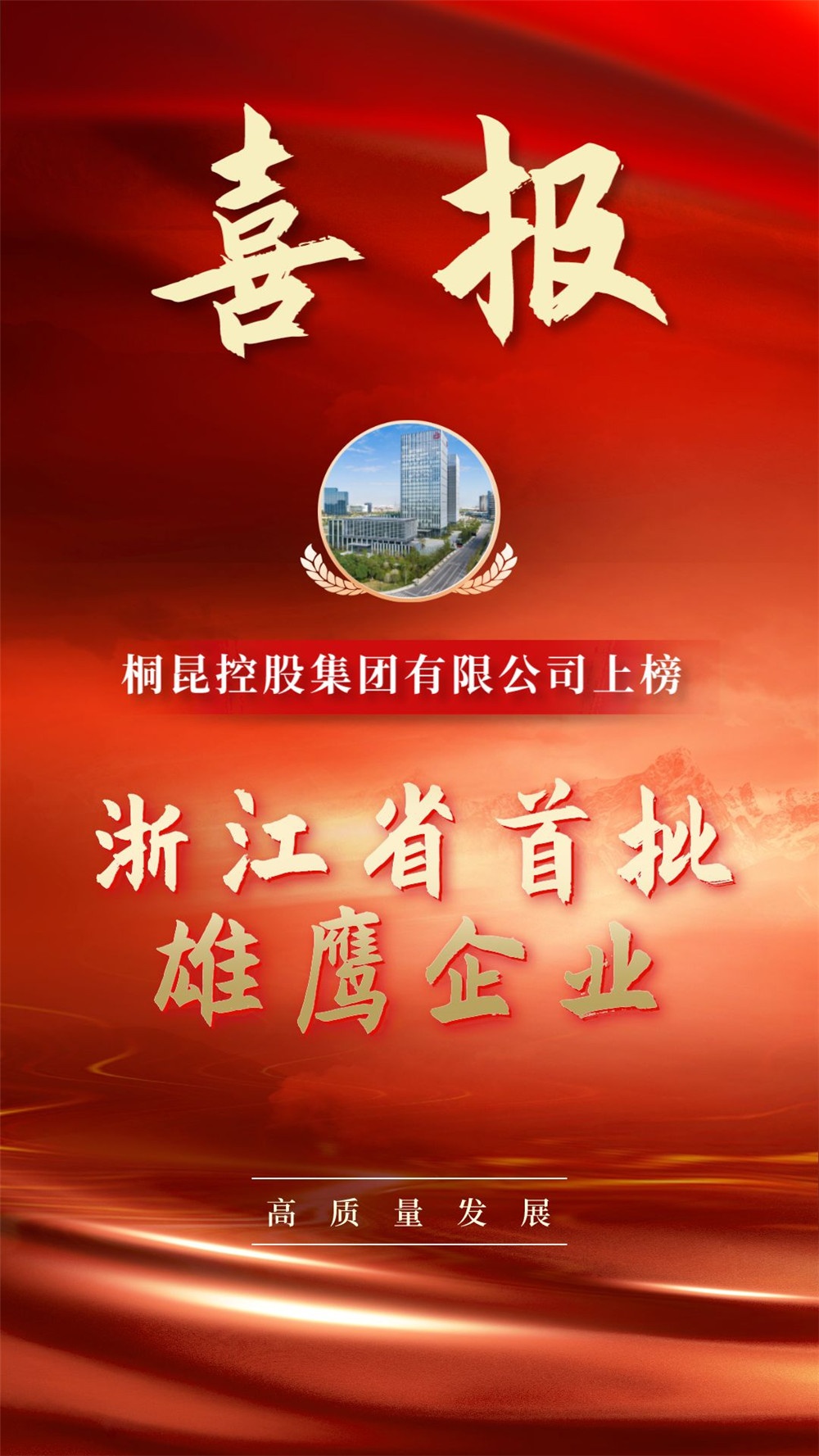雄鷹企業(yè)海報
