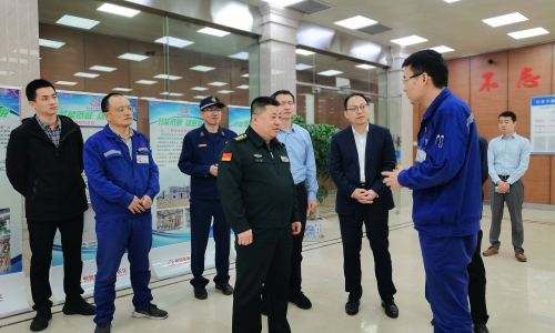 嘉興市委常委、軍分區(qū)政委于昕蒞臨桐昆嘉興石化節(jié)前檢查
