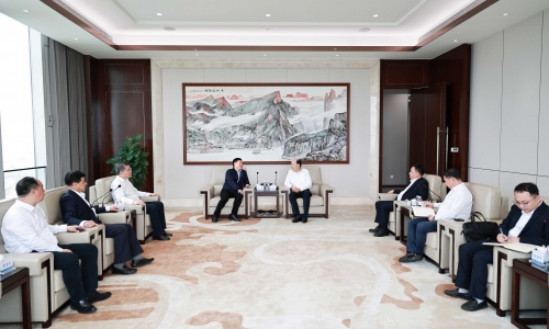 通用技術(shù)高新材料集團(tuán)有限公司董事長、黨委書記莊小雄一行蒞臨桐昆調(diào)研