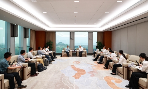 國(guó)家開發(fā)銀行浙江省分行行長(zhǎng)楊志明蒞臨桐昆調(diào)研